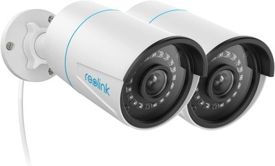 4K Poe Überwachungskamera mit Mensch/Fahrzeug Erkennung Ultra HD Heim Überwachungskamera UK