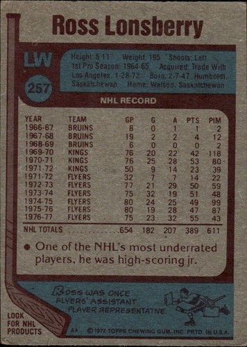 1977-78 TOPPS NHL Card Set Break #1-#264 — You Choose! Rookies, Stars & Commons - Picture 313 of 315