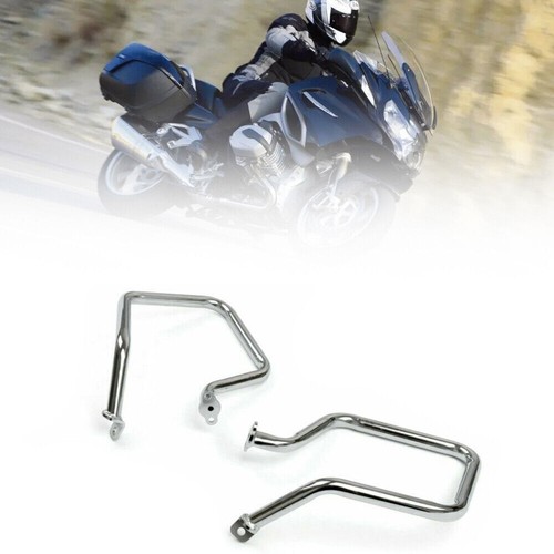 Engine Guard Crash Bar Silver Frame Protector High quality For R1200RT 2017 - Picture 16 of 19