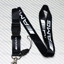 Neck Strap Lanyard Keyring Key Chains Cellphone For Benz Amg Car Logo Universal
