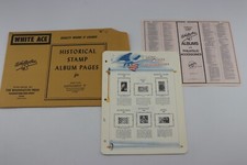 1982 K Supplement Stamp Album Pages Historical Collection