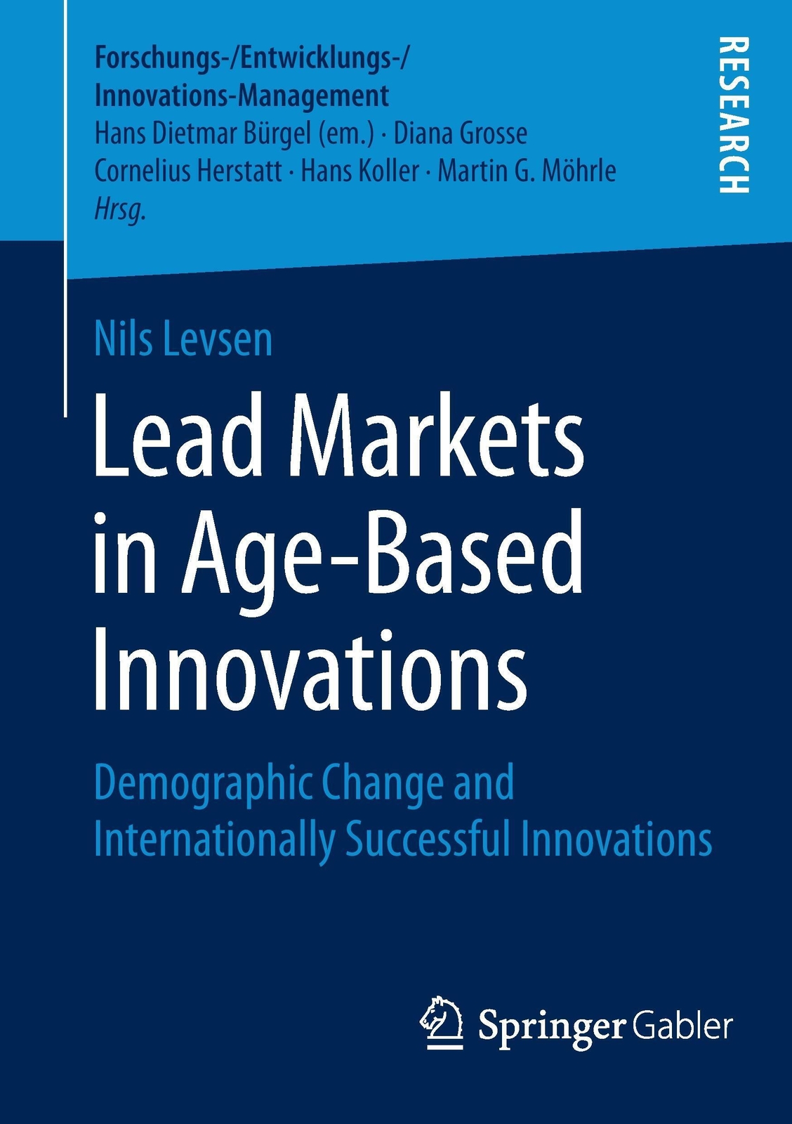 Thumbnail - Nils Levsen | Lead Markets In Age-based Innovations | Taschenbuch |