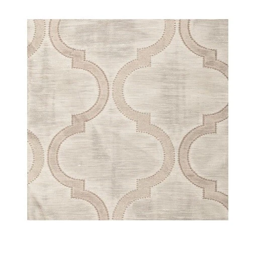 Softline Delilah 石米色天然索环顶部单窗帘面板 51 x 84  — 第 3/4 张图片