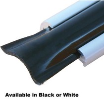 50 FT Black Vinyl Trim Insert Replacement Tra...