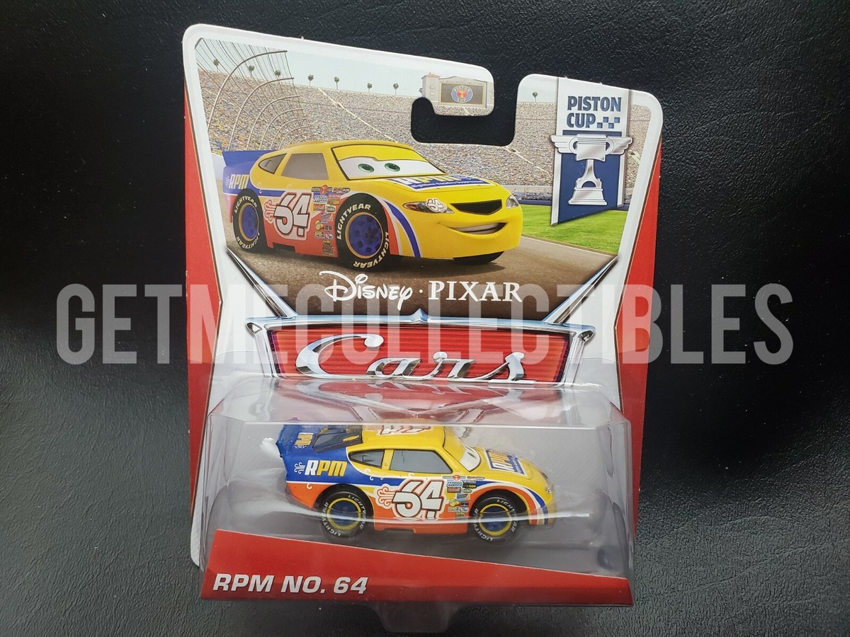 DISNEY PIXAR CARS RPM NO. 64 PISTON CUP 2013 SAVE 6% GMC | eBay