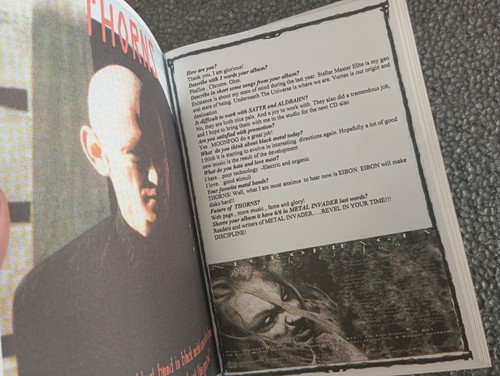 Wolfpack #4 Fanzine A5 size Negura Bunget Immortal Gorgoroth Necromantia Thorns - Imagen 6 de 9