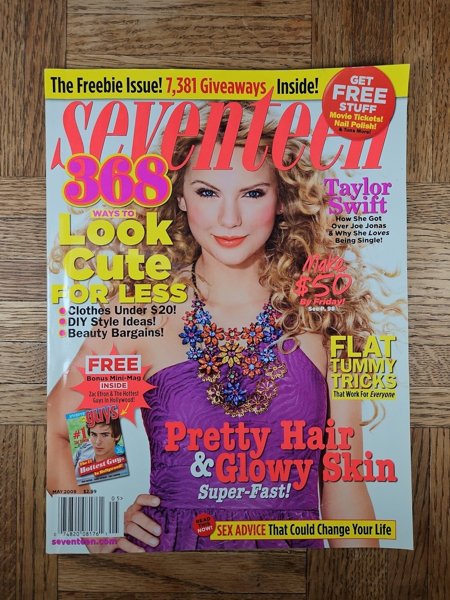 Seventeen Magazine May 2009 Issue | Taylor Swift Cover (No