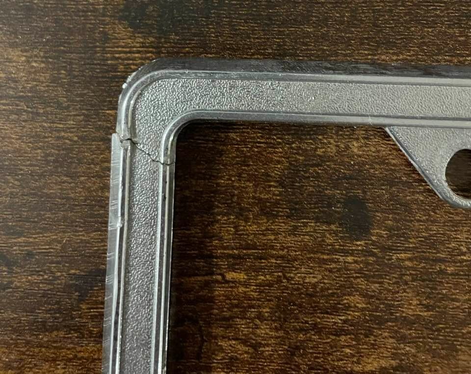 Vintage Paradise Chevrolet Dealership License Plate Frame Temecula