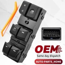 For Hyundai Elantra 2011-2015 Black Left Driver Side Master Door Window Switch