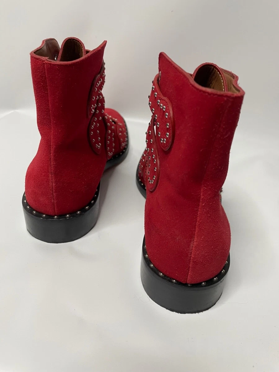 Givenchy sales boots red