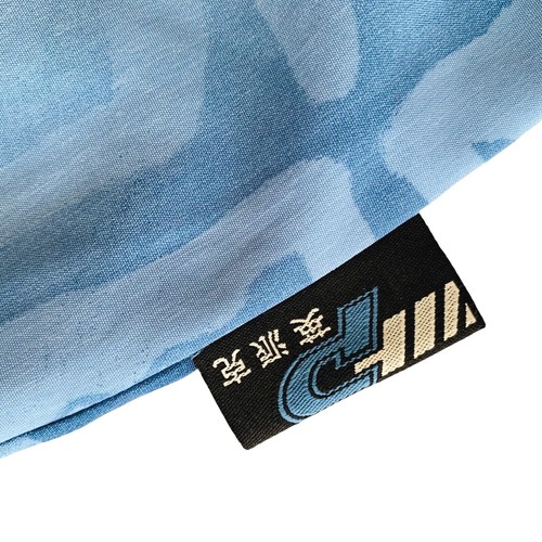 Impaq Sports Wear Dragon Shirt - Mens Sz XL - Blue Casual Button Up Short Sleeve - Picture 6 of 6