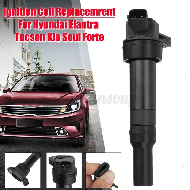 Ignition Coil 273002E000 For Hyundai Elantra Kia Soul Forte 012017 Black US eBay