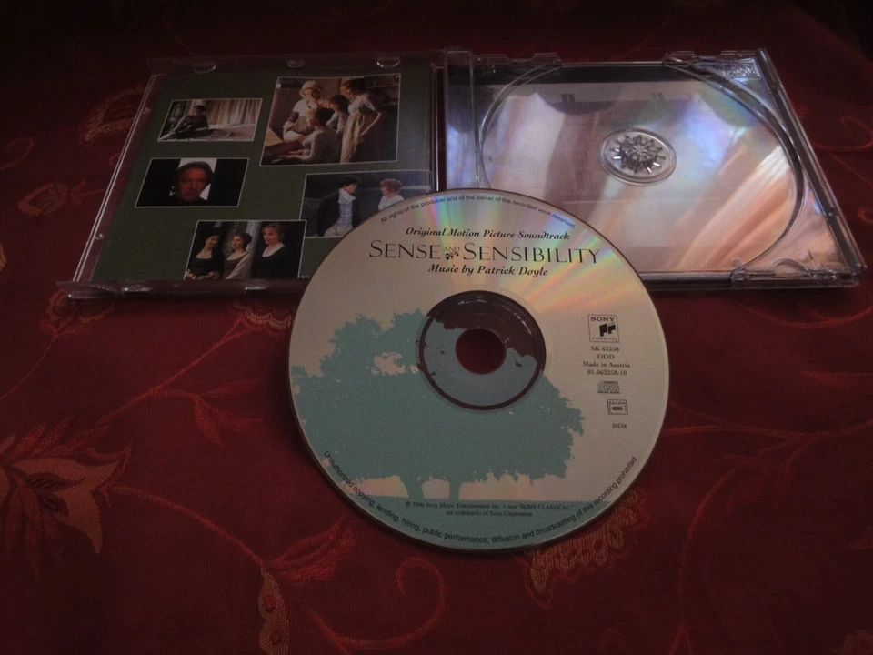 ALAN RICKMAN Sense And Sensibility PATRICK DOYLE Soundtrack CD + Buch !! - Bild 4 von 4