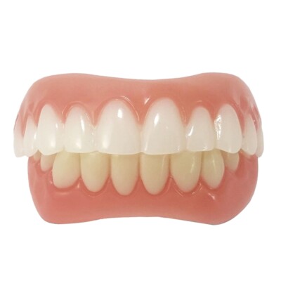 Upper/Lower False Tooth Cover Perfect  Veneers Comfort Fake Teeth