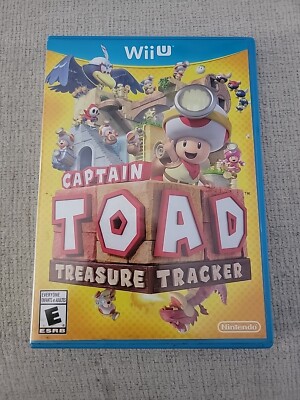 Captain Toad: Treasure Tracker (Nintendo Wii U, 2014) Very Clean! Tested!