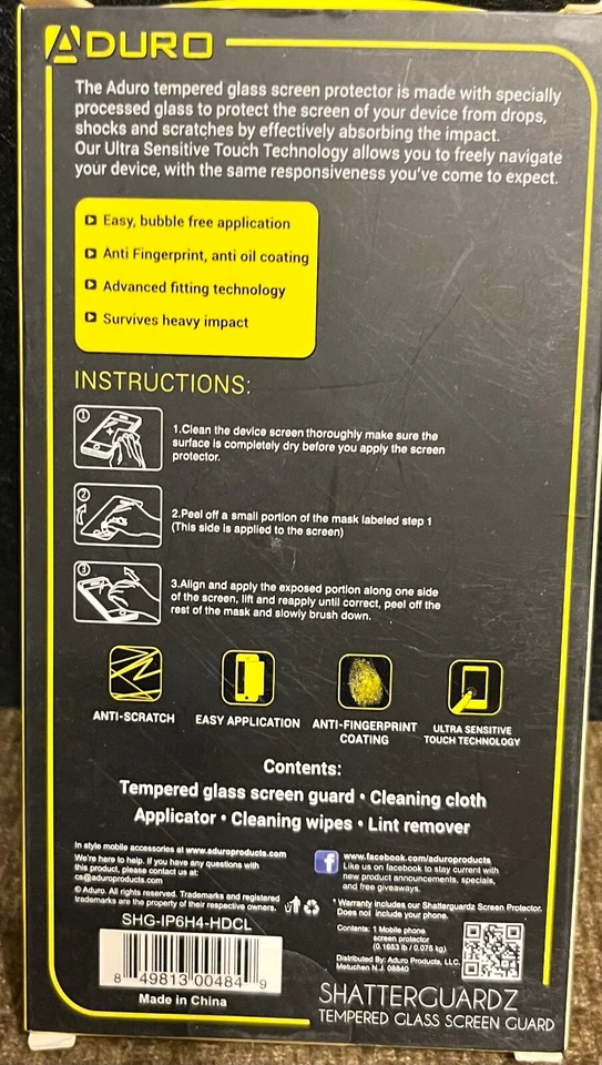 PROTECTOR PANTALLA IPHONE 6/6S Foto 2 de 2