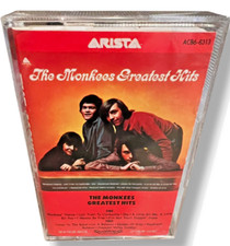 Vintage 1972 The Monkees Greatest Hits Cassette. Tested