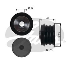 Alternator Freewheel Clutch for FORD VOLVO:C30,V50,B-MAX,S40 II,KUGA II