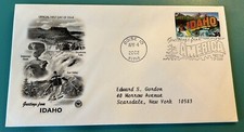 Greetings From Idaho America 2002 First Day Cover