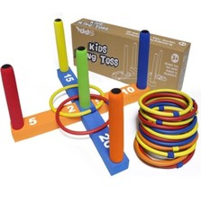 YDDS Ring Toss Game for Kids, Indoor  Outdoor Game for Family and Adults with 5