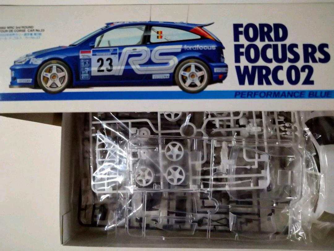 TAMIYA 1/24 Sports Car Series No.261 Ford Focus RS WRC 02 TAMIYA 1/24 Sports Car Series No.261 Ford Focus RS WRC 02