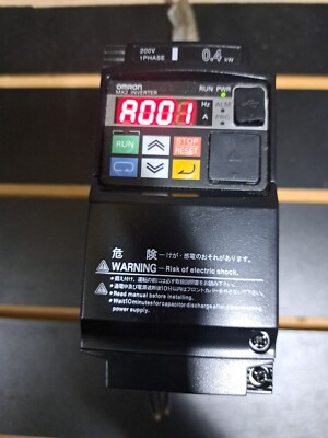OMRON WECHSELRICHTER 3G3MX2-AB004-E.  Getestet voll funktionsfähig 