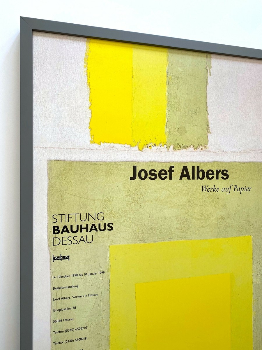 国内未入荷 Josef Albers Yellow Climate Poster Homage to the Square: Yellow Climate, 1961 Poster by Josef