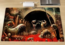 MTG DAMNATION Magic The Gathering Playmat TCG CCG Card Game Mat Mousepad & bag