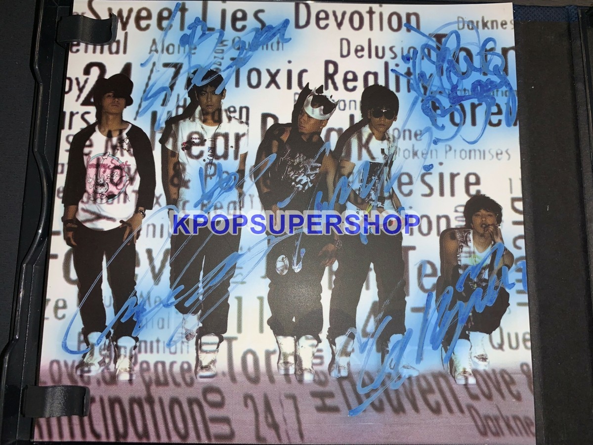 激レア BIGBANG サイン入 CD ビックバン直筆サイン入りCD