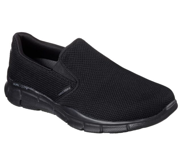 men's skechers memory foam extra wide