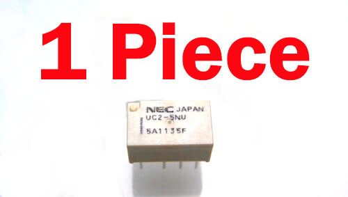 NEC UC2-5NU Low Signal PCB Relais DPDT 5VDC 1A OLA1-17 - Bild 1 von 3