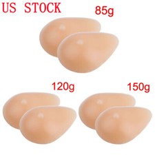 2 Enhancer Fake Breast Form Boob Silicone Nipples Mastectomy Prosthesis Bra Pads
