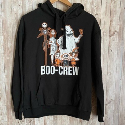 nightmare before christmas boo crew hoodie