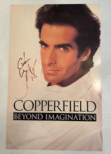 DEFECTIVE REDUCED  David Copperfield  Beyond Imagination Autographed Pos G3D