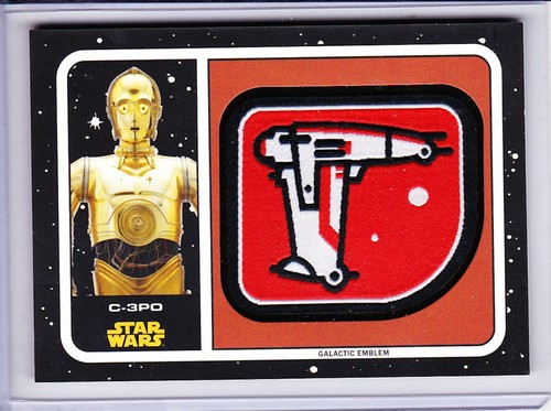Star Wars Journey To The Last Jedi Trading Cards Galactic Emblem Patch Selection - Picture 8 of 49