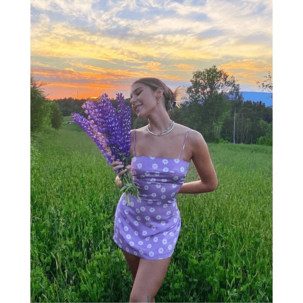 【Realisation Par】フローラルプリントミディドレス The Elvira Lily Jacquard | Floral Silk Maxi Dress