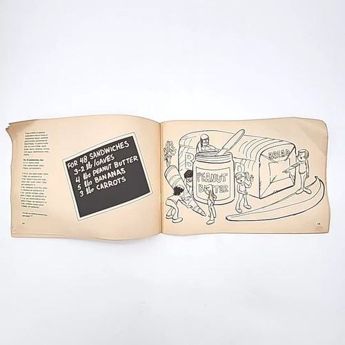 Feeding a Crowd: Girl Scouts of the USA 1973 Paperback Cookbook Cook Book - Picture 19 of 24