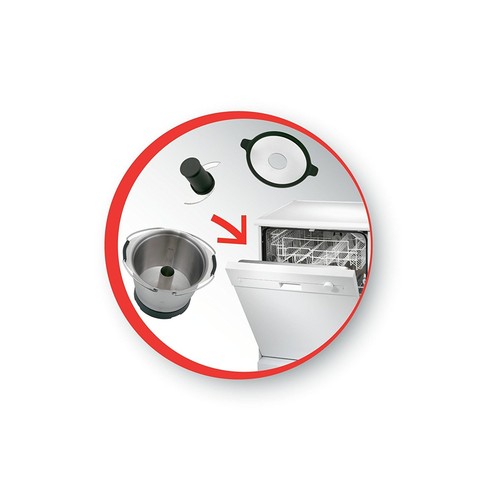 Molinillo de tazón Moulinex accesorio 1,4 L +4 tazones acompañante XF387 HF - Imagen 9 de 12