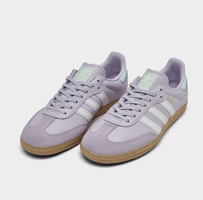 ADIDAS ORIGINALS SAMBA OG CASUAL GIRLS SIZE 6.5Y -Silver ADIDAS ORIGINALS SAMBA OG CASUAL GIRLS SIZE 6.5Y -Silver