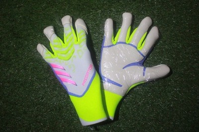 Adidas Predator Pro Hybrid Torwarthandschuhe weiß/ lucid lemon UR2.0
