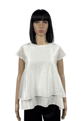 Gugliel Minotti Milano Silk Tank Top Italy size 40