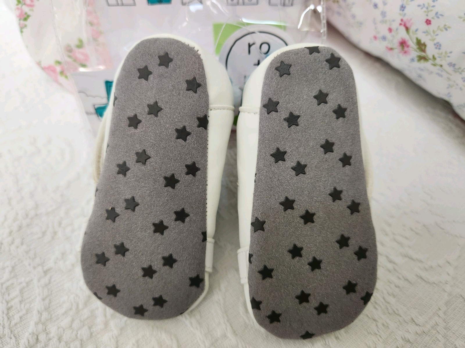 SAOLA NUOVA SCARPA BAMBINO ROBEEZ RO + ME 0 6 MESI YETI SUOLA MORBIDA