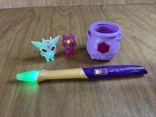 Magic Mixies Mixlings Lot 2 Figures Lighted Wand Mixing Pot Cauldron