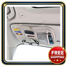 Car Sun Visor Organizer Multi-pocket Pu Leather Storage Pouch Car Sun Visor Organizer Multi-pocket Pu Leather Storage Pouch