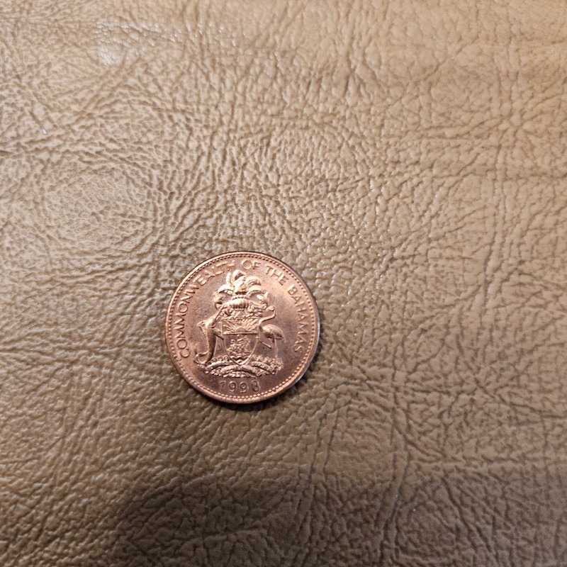 1998 One Cent Commonwealth of the Bahamas 1 Cent Coin