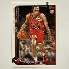 2025-26 Topps Flagship - Noa Essengue #212 (RC) Chicago Bulls