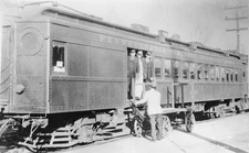 25E024 2NDGEN NEG PRSL WEST JERSEY SEASHORE RAILROAD MAIL DOODLEBUG VINELAND NJ