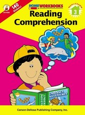 Reading Comprehension, Grade 3 Home Workbooks - paperback Carson-Dellosa P...