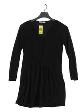 MNG A-Line Midi Dress XS in Black