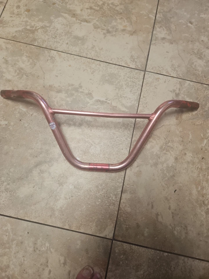 Manillar de aleación Old School nunca cortado extremadamente limpio buen estado Foto 4 de 4